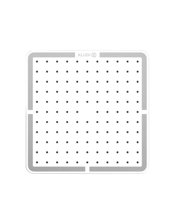 Верхній душ KLUDI A-QA, soft-edge, плаский, 300 х 300 мм, 6453005-00