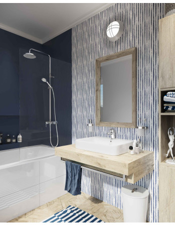 Змішувач для раковини 70 KLUDI PURE&EASY, з донним клапаном (пластик), 372820565