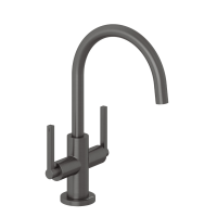 Змішувач для раковини KLUDI NOVA FONTE Puristic 20118N215 збройова сталь
