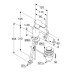 Змішувач для раковини 60 KLUDI PURE&EASY, з донним клапаном (пластик), 372850565