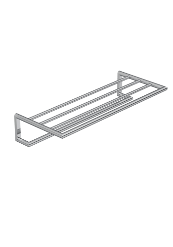 Тримач для рушників з полицею KLUDI VELA R 5898905 хром