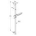 Душовий гарнітур 3S KLUDI FRESHLINE, 900 мм, 6794005-00