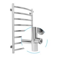 Водяна рушникосушарка Laris Класік П8 500х800 б/в 1/2" мц 700 71207284Б