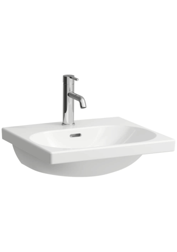 Раковина Laufen Lua з отвором для змішувача і переливом H8100810001041 Раковина Laufen Lua з отвором для змішувача і переливом H8100810001041