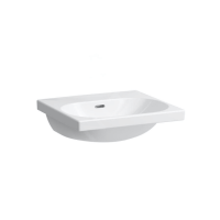 Раковина Laufen Lua з переливом без отвору для змішувача H8100810001091