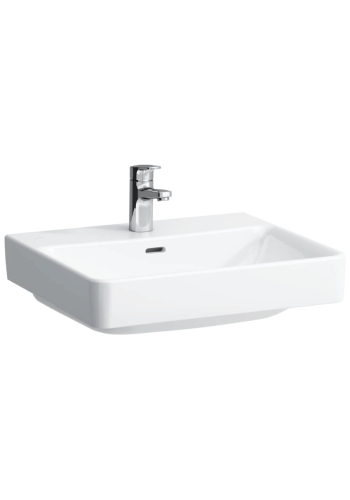 Підвісна раковина Laufen Pro S з отвором для змішувача і переливом H8109620001041