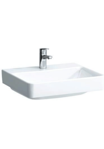 Підвісна раковина Laufen Pro S з отвором для змішувача і переливом H8109620001561