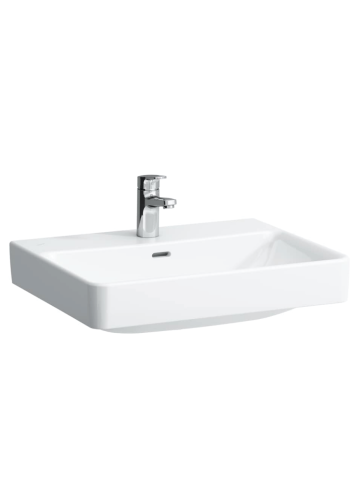 Підвісна раковина Laufen Pro S з отвором для змішувача і переливом H8109630001041