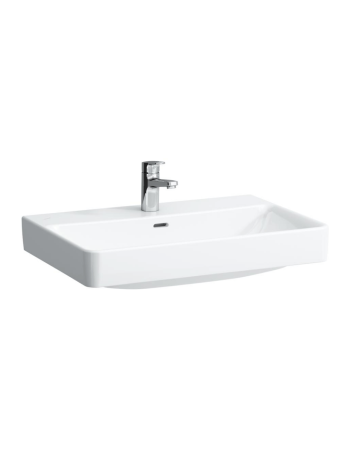 Підвісна раковина Laufen Pro S з отвором для змішувача і переливом H8109670001041