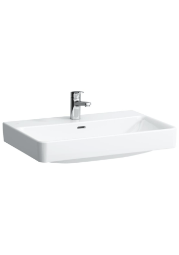 Підвісна раковина Laufen Pro S з отвором для змішувача і переливом H8109670001041