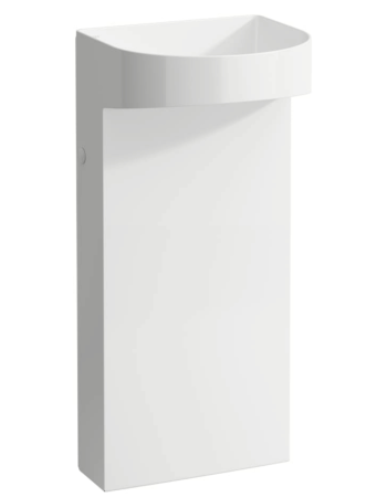 Раковина Laufen Sonar SaphirKeramik з п’єдесталом і кришкою донного клапана H8113417571121
