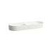 Раковина-чаша Laufen Sonar SaphirKeramik з кришкою донного клапана без отвору для змішувача H8123490001121