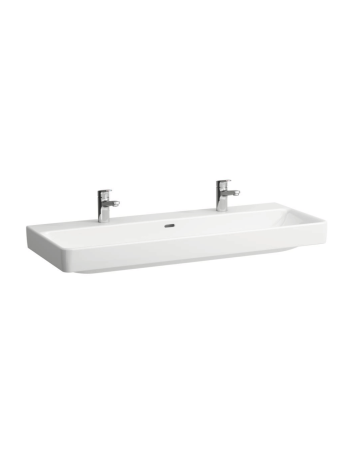 Раковина Laufen Pro S з 2 отворами для змішувача і переливом H8149650001071