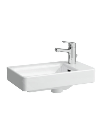 Асиметрична раковина Laufen Pro S з отвором для змішувача і переливом H8159540001041
