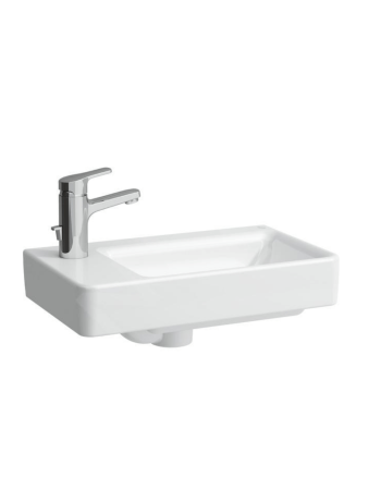 Асиметрична раковина Laufen Pro S з отвором для змішувача і переливом H8159550001041