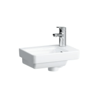 Асиметрична раковина Laufen Pro S з отвором для змішувача і переливом H8159600001041