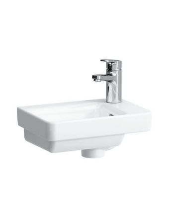 Асиметрична раковина Laufen Pro S з отвором для змішувача і переливом H8159600001041
