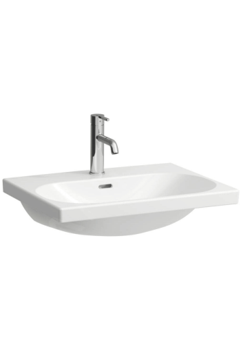 Раковина Laufen Lua з отвором для змішувача і переливом H8160830001041 Раковина Laufen Lua з отвором для змішувача і переливом H8160830001041