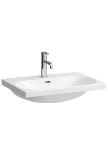 Раковина Laufen Lua з отвором для змішувача і переливом H8160840001041 Раковина Laufen Lua з отвором для змішувача і переливом H8160840001041