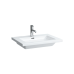 Врізна раковина Laufen Living Square з отвором для змішувача і переливом H8164310001041