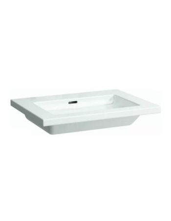 Врізна раковина Laufen Living Square з переливом без отвору для змішувача H8164320001091