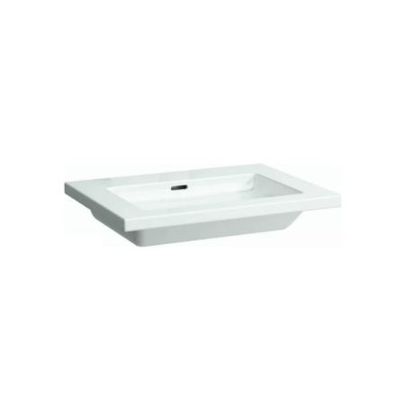 Врізна раковина Laufen Living Square з переливом без отвору для змішувача H8164320001091