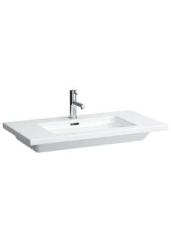 Врізна раковина Laufen Living Square з отвором для змішувача і переливом H8164340001041 Врізна раковина Laufen Living Square з отвором для змішувача і переливом H8164340001041
