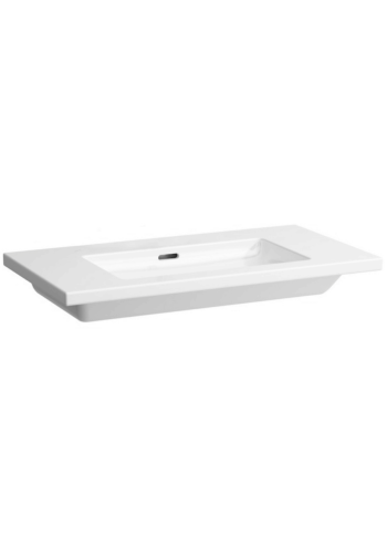 Врізна раковина Laufen Living Square з переливом без отвору для змішувача H8164340001091