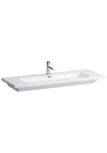 Врізна раковина Laufen Living Square з отвором для змішувача і переливом H8164360001041 Врізна раковина Laufen Living Square з отвором для змішувача і переливом H8164360001041