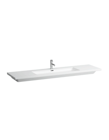 Врізна раковина Laufen Living Square з отвором для змішувача і переливом H8164380001041