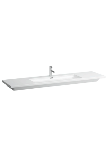 Врізна раковина Laufen Living Square з отвором для змішувача і переливом H8164380001041 Врізна раковина Laufen Living Square з отвором для змішувача і переливом H8164380001041