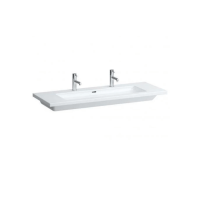 Врізна раковина Laufen Living Square з 2 отворами для змішувача і переливом H8164380001071