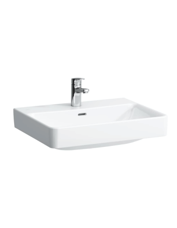 Підвісна раковина Laufen Pro S з отвором для змішувача і переливом H8169630001041