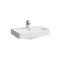 Врізна раковина Laufen Pro S Compact з отвором для змішувача і переливом H8179590001041