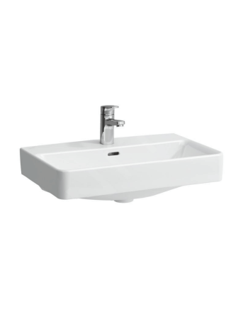 Врізна раковина Laufen Pro S Compact з отвором для змішувача і переливом H8179590001041