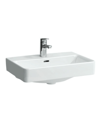 Врізна раковина Laufen Pro S Compact з отвором для змішувача і переливом H8189580001041