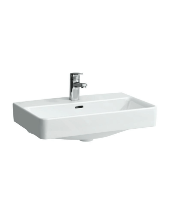 Врізна раковина Laufen Pro S Compact з отвором для змішувача і переливом H8189590001041