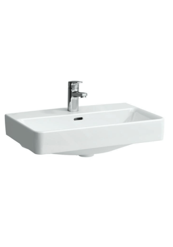 Врізна раковина Laufen Pro S Compact з отвором для змішувача і переливом H8189590001041