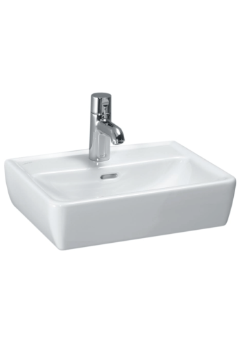 Раковина Laufen Pro A з отвором для змішувача і переливом H8119510001041 Раковина Laufen Pro A з отвором для змішувача і переливом H8119510001041