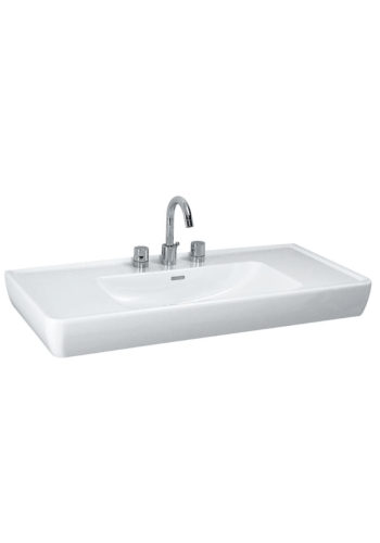 Раковина Laufen Pro A з отвором для змішувача і переливом H8139580001041 Раковина Laufen Pro A з отвором для змішувача і переливом H8139580001041