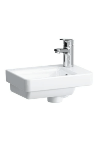 Асиметрична раковина Laufen Pro S з отвором для змішувача і переливом H8159600001041