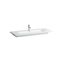 Врізна раковина Laufen Living Square з отвором для змішувача і переливом H8164360001041