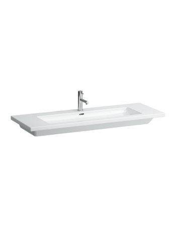 Врізна раковина Laufen Living Square з отвором для змішувача і переливом H8164360001041