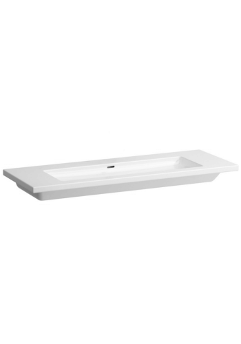 Врізна раковина Laufen Living Square з переливом без отвору для змішувача H8164360001091 Врізна раковина Laufen Living Square з переливом без отвору для змішувача H8164360001091