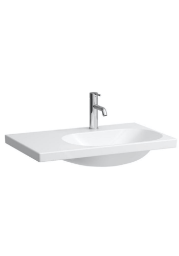 Раковина Laufen Lua з отвором для змішувача і полицею H8170850001111 Раковина Laufen Lua з отвором для змішувача і полицею H8170850001111