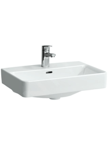 Врізна раковина Laufen Pro S Compact з отвором для змішувача і переливом H8179580001041 Врізна раковина Laufen Pro S Compact з отвором для змішувача і переливом H8179580001041
