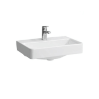 Врізна раковина Laufen Pro S Compact з отвором для змішувача і переливом H8189580001561