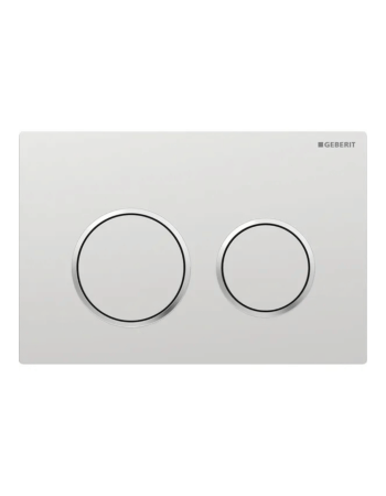 Клавіша змиву Geberit Omega20 для подвійного змиву, Round, 115.085.JQ.1, хром