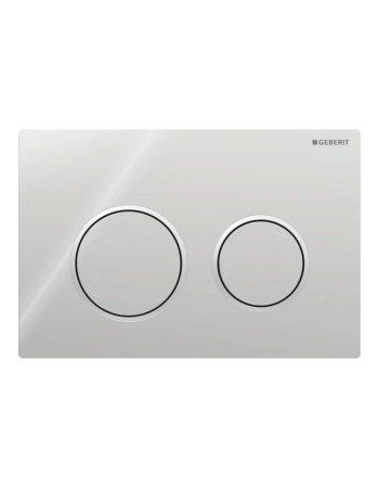 Клавіша змиву Geberit Omega20 для подвійного змиву, Round, 115.085.KH.1, хром