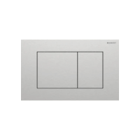 Клавіша змиву Geberit Sigma40 для подвійного змиву, Square, 115.629.FW.1, сіра